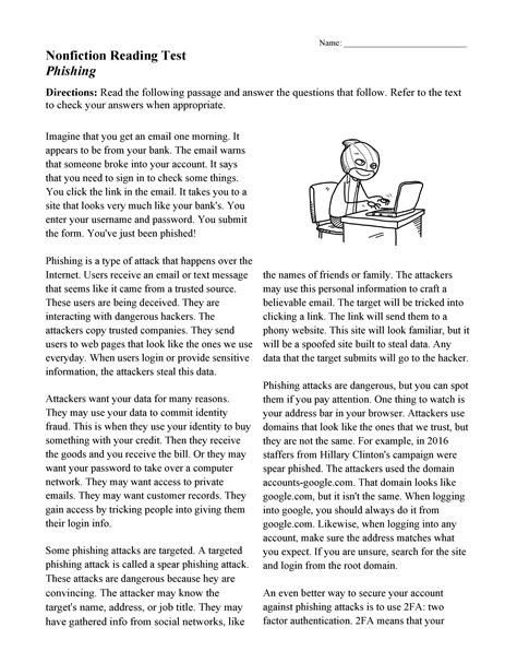 online reading comprehension test soft school|Free Reading Comprehension Worksheets.